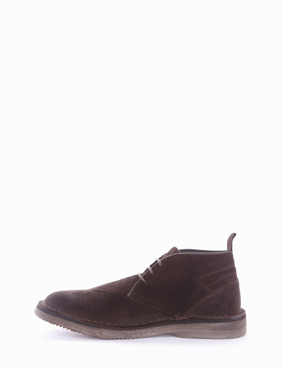 Desert boots dark brown chamois