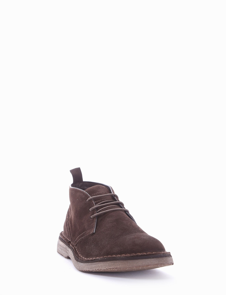 Desert boots dark brown chamois