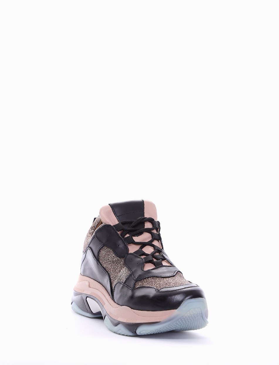 Snkrs fondo alto + glitter