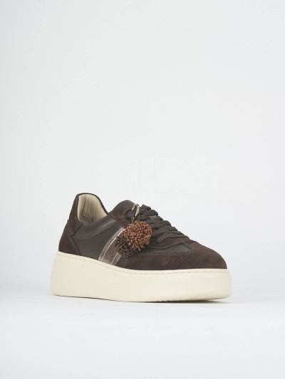 Sneakers camoscio testa