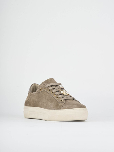Sneakers camoscio beige