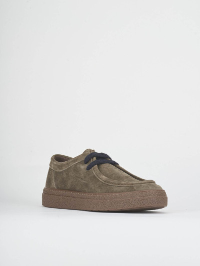 Anfibi camoscio beige