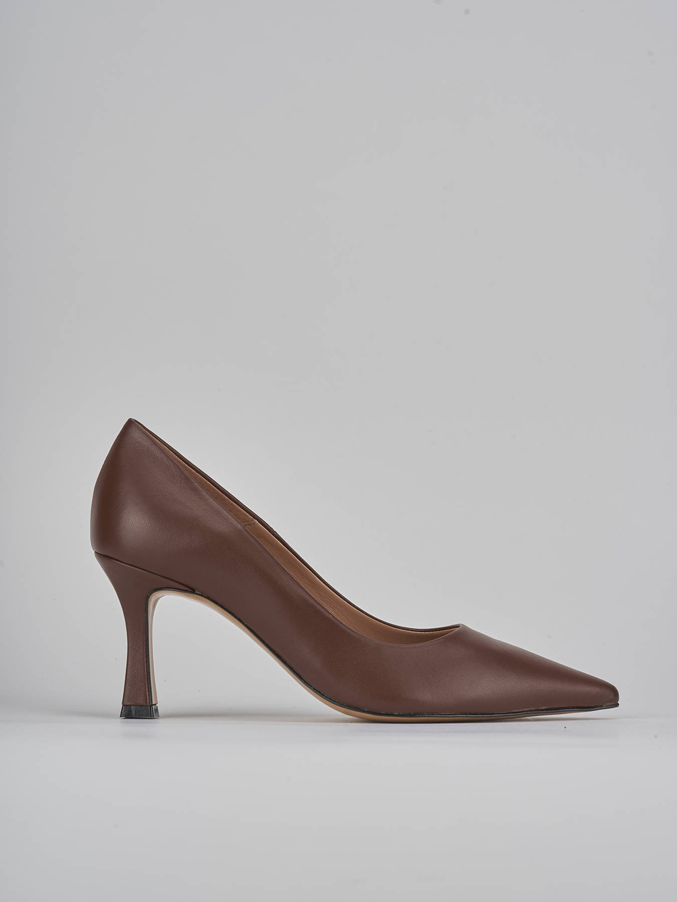 Décolleté The Art Company Donna Plateau – Pelle Marrone – Taglia 40 (UK 7) – Nuove In Scatola - Foto 6